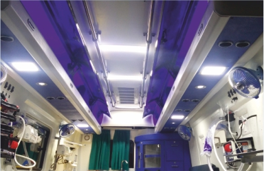 Ambulance T2 Multistretcher 5 + 4 Patient